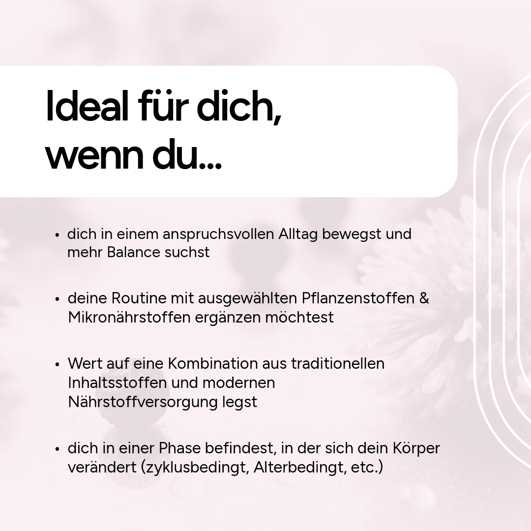 Women's Edition - Die moderne Frauenformel mit Shilajit, Pflanzenextrakten & Mikronährstoffen