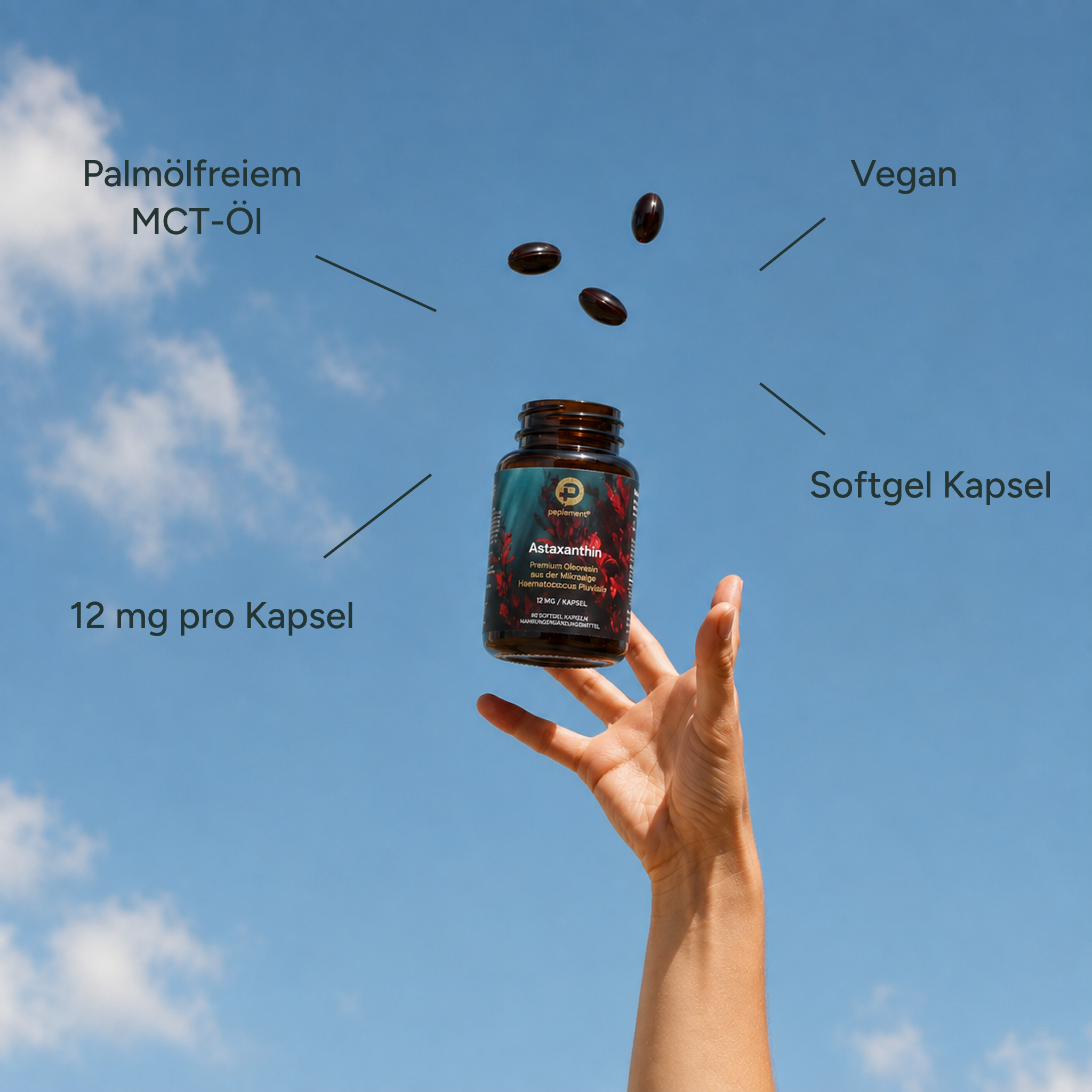 Performance & Recovery Bundle mit Kreatin & Astaxanthin