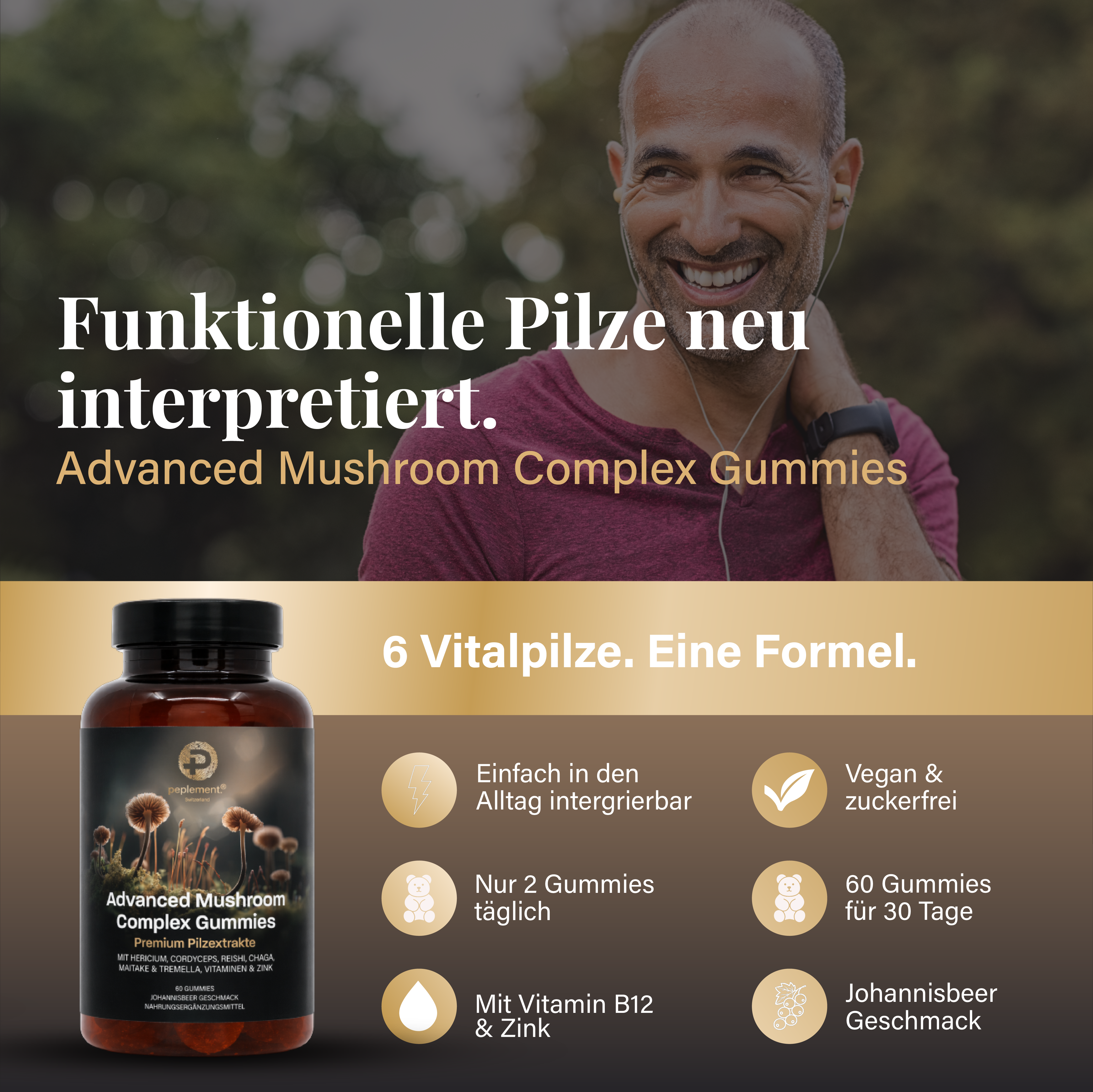 Advanced Mushroom Complex Gummies