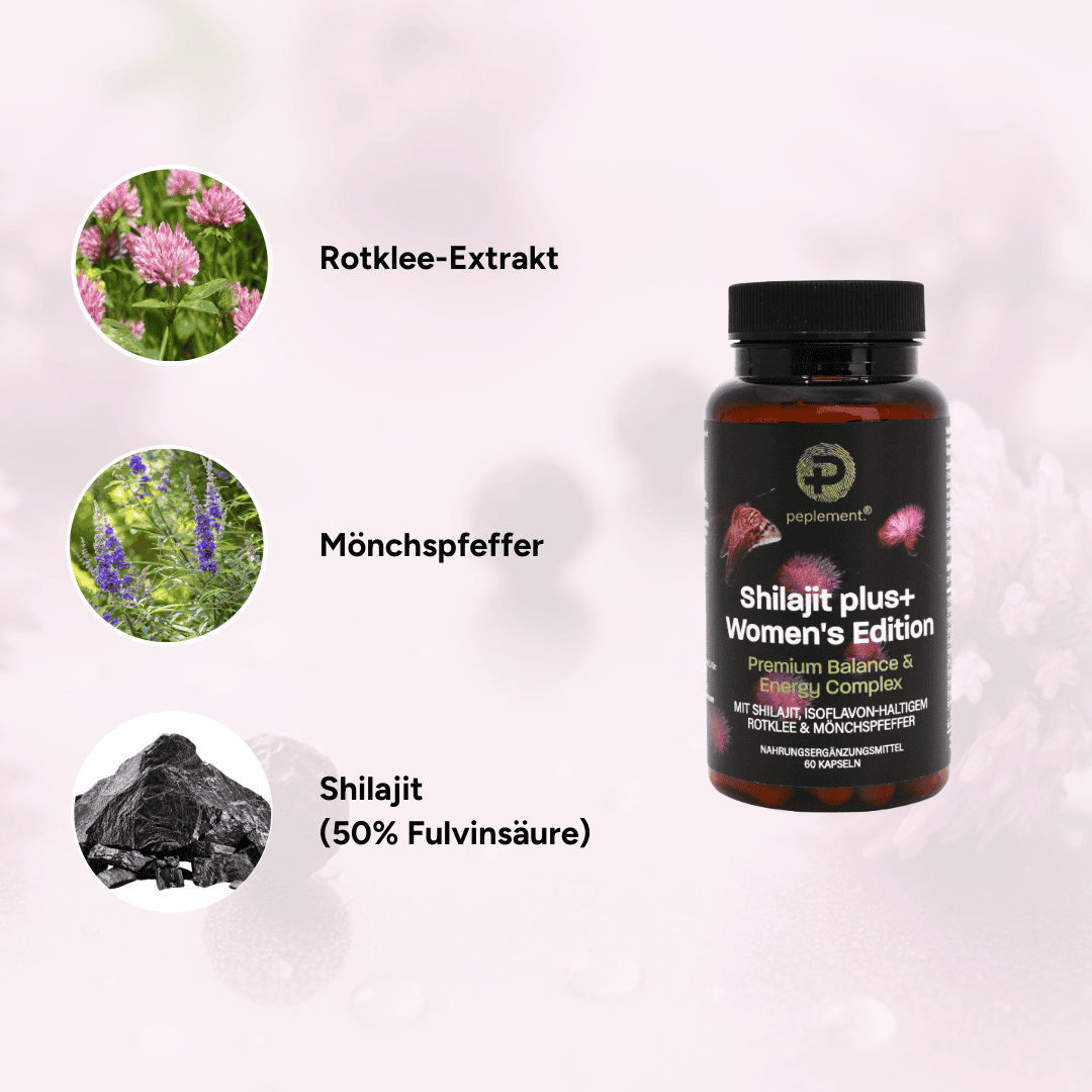 Women's Edition - Die moderne Frauenformel mit Shilajit, Pflanzenextrakten & Mikronährstoffen